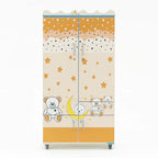Teddy Bear Kids Wardrobe (2 Door + Drawer)