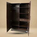 Chocolate Walnut 2 Door Lamination Wardrobe