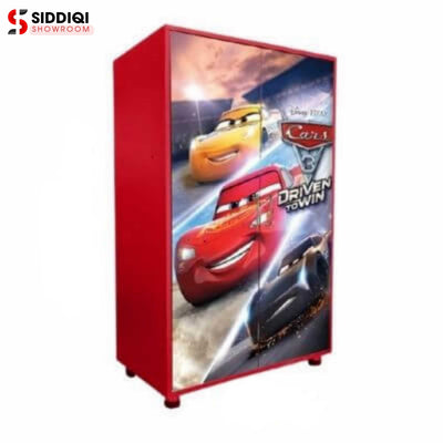 Racing Cars Kids Wardrobe (2 Door)