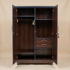 Dark Espresso 2 Door Lamination Wardrobe