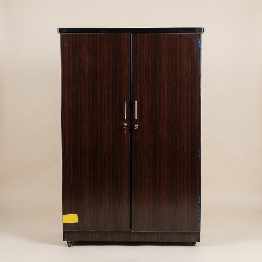 Dark Espresso 2 Door Lamination Wardrobe