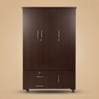 Espresso Brown 3 Door Lamination Wardrobe
