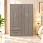 Valencia Wood Texture Wardrobe