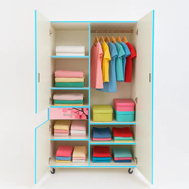 Butterfly Tree Kids Wardrobe (2 Door + Drawer)