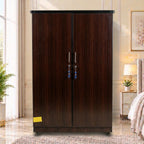 Dark Espresso 2 Door Lamination Wardrobe