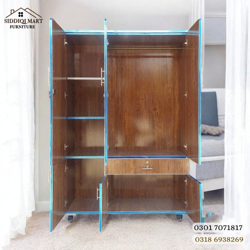 6 Door 1 draw wardrobe