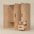 Nordic Oak Finish Wardrobe