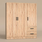 Nordic Oak Finish Wardrobe